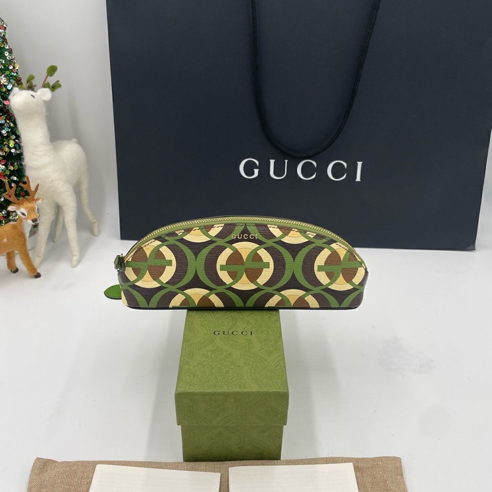 Unisex Gucci, leather case made in Italy - Picture 2 of 8